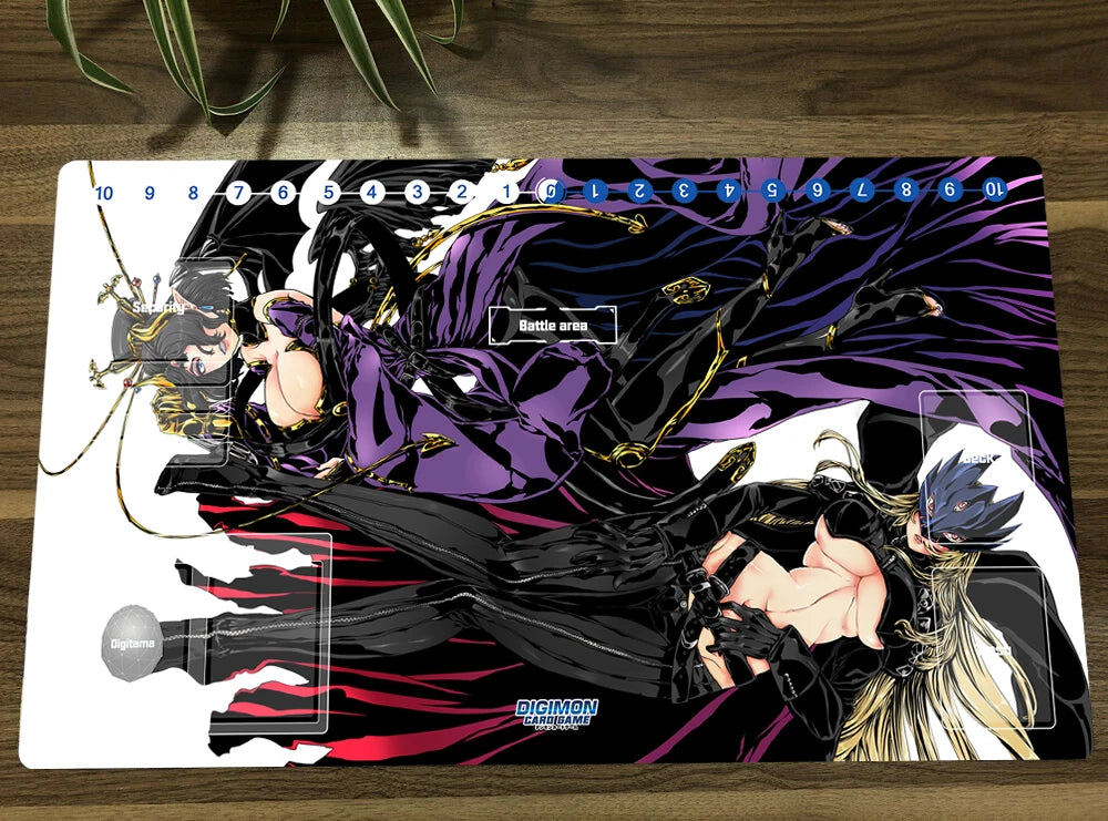 Lilithmon Beelstarrmon Playmat
