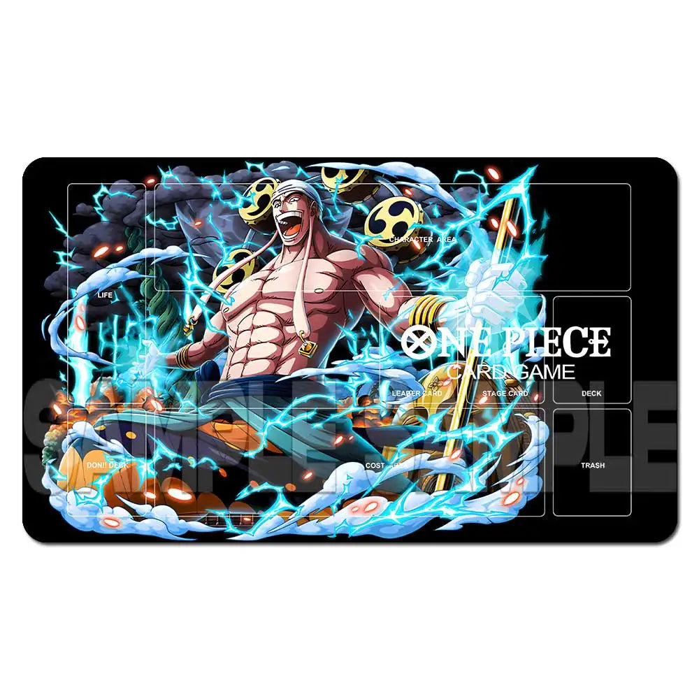 One Piece Enel God Playmat