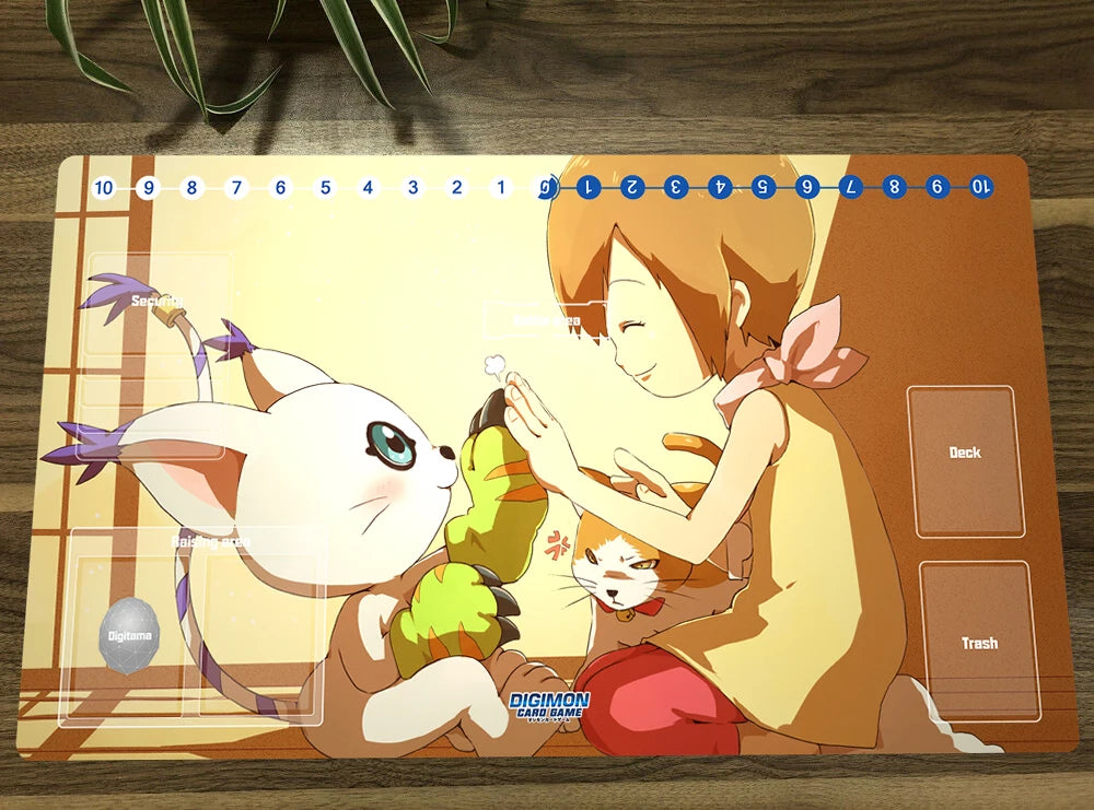 Gatomon & Yagami Hikari Playmat
