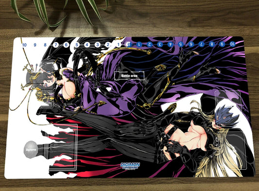 Lilithmon Beelstarrmon Playmat