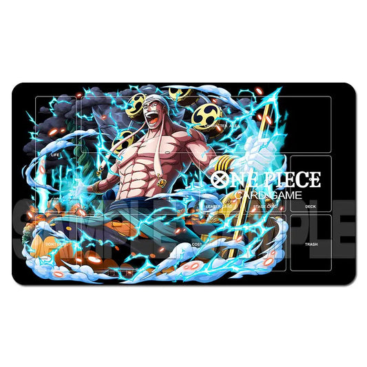 One Piece Enel God Playmat