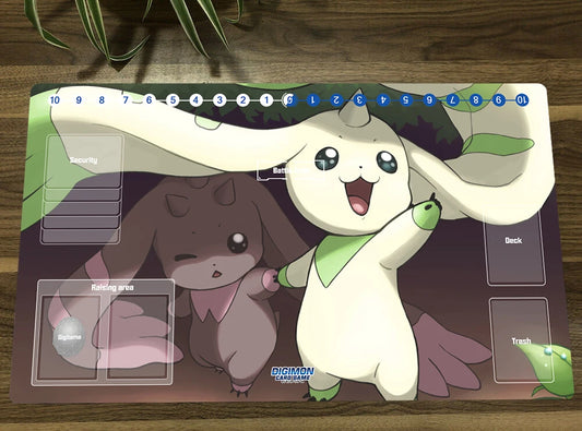 Terriermon & Lopmon Playmat