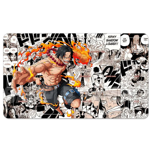 One Piece Ace Playmat